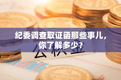 泰宁纪委调查取证函那些事儿，你了解多少？
