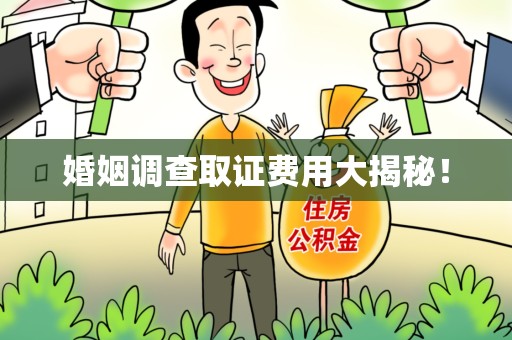泰宁婚姻调查取证费用大揭秘！